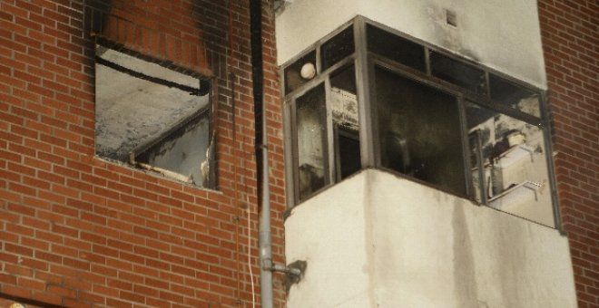 El fallecido en el incendio de una vivienda en Vigo manipuló previsiblemente líquido inflamable