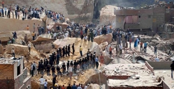 Ya son 30 los fallecidos por el desprendimiento de una ladera en El Cairo