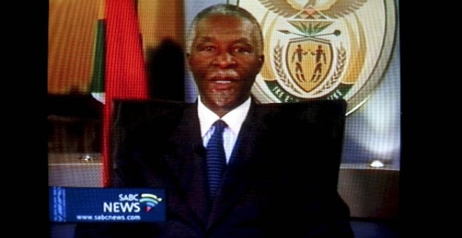 El presidente de Sudáfrica anuncia su dimisión en un mensaje televisado