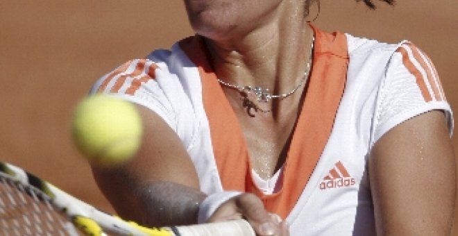 Anabel Medina se deshace en la primera ronda de la danesa Wozniacki