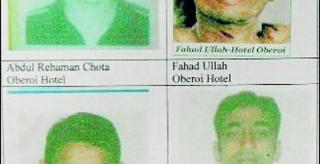 La Policía difunde las identidades de los terroristas de Bombay