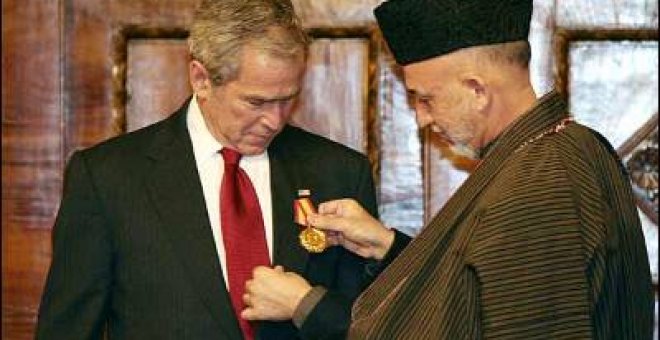Bush dice que todavía están por venir "días difíciles" en Afganistán