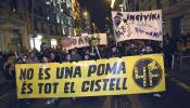 Miles de personas se manifiestan contra la impunidad en Barcelona a raíz de Ciutat Morta