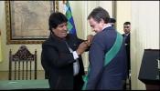 Bolivia reconoce a Zapatero con su máxima distinción