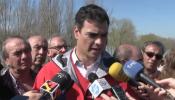 Pedro Sánchez: "¿Qué 'coño' tiene que pasar en este país para que Rajoy visite la ribera del Ebro?"