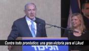 Netanyahu logra una sorprendente victoria en las elecciones israelíes