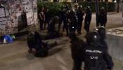 Cuatro arrestados en Madrid tras una protesta contra las detenciones de anarquistas