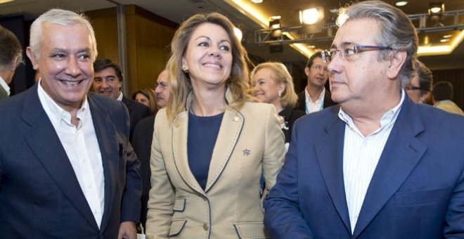 Cospedal y su marido encargaron a Villarejo en 2009 que investigara a Javier Arenas