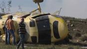 Investigan la aparición de un helicóptero volcado y sin tripulación ni heridos en Níjar