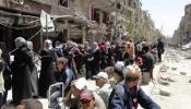 Cientos de civiles de Yarmuk consiguen huir del campamento de refugiados