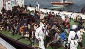 El pánico provocó que los 400 inmigrantes naufragaran en el Mediterráneo