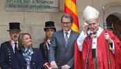 Mas apela a la unidad y a la heroicidad ante los "dragones" que no respetan a Catalunya