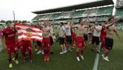 El Sporting vuelve a Primera, el Girona se desquicia y el Racing se hunde a la Segunda B