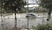 La intensa tormenta en Madrid provoca desprendimientos y cortes de tráfico