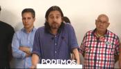 Podemos se alinea con el Gobierno griego para el referéndum