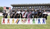 El Rayo Vallecano vestirá con una franja arcoíris contra la homofobia