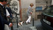 Pecas, el perro de Esperanza Aguirre, se da a la fuga