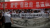 Tianjin se manifiesta contra el abandono del Gobierno chino