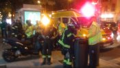 Cinco heridos leves al caerse un falso techo sobre los espectadores en un cine de Madrid
