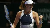 Muguruza se estrena en el Masters con victoria ante Safarova