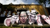 El saudí Raif Badawi, luchador por la libertad de expresión, ganador del premio Sájarov de la Eurocámara