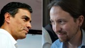 Pedro Sánchez y Pablo Iglesias coinciden en que Rajoy no ha aportado ninguna solución para el conflicto entre el Estado y Catalunya