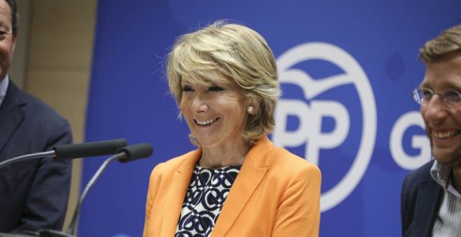 Anticorrupción pide la imputación de Esperanza Aguirre por la reducción de camas sin justificar en un hospital