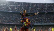 Williams y Neymar firman los mejores goles de la temporada, casi calcados