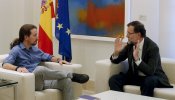 Pablo Iglesias transmite a Rajoy su voluntad de colaborar con el Gobierno sobre el yihadismo