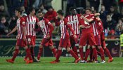 El Atlético allana su camino hacia octavos sin aspavientos
