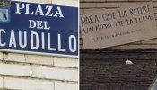 Roban la placa de la plaza del Caudillo en El Pardo antes de que sea retirada por Manuela Carmena