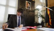 Puigdemont toma hoy posesión como presidente de la Generalitat