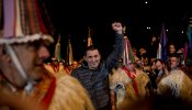 El regreso de Otegi, en imágenes