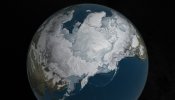 El hielo del Ártico, de capa caída