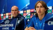 Zidane y Modric coinciden en la receta para remontar contra el Wolfsburgo: "Paciencia y cabeza fría"