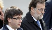 Moncloa recibe propuesta de la Generalitat para un encuentro entre Puigdemont y Rajoy sin fijar fecha