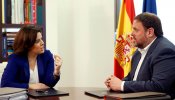 Santamaría y Junqueras certifican el "deshielo" pero corroboran que las diferencias son irreconciliables