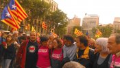 Multitudinaria manifestación contra la persecución judicial de cargos independentistas