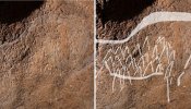 Descubierto en Bizkaia un "santuario" con al menos 70 grabados rupestres de hace más de 12.500 años