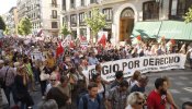 Marcha en "defensa de los refugiados" y por "el respeto a los Derechos Humanos" en Madrid
