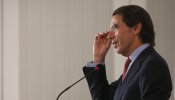 Aznar: "Es una buena noticia que el PSOE sea segundo y no haya 'sorpasso'"