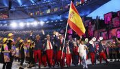 La sonrisa de Nadal comanda al equipo español en el desfile olímpico