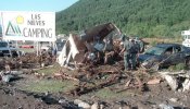 Biescas inaugura un memorial en recuerdo a las víctimas de la riada del Camping 'Las Nieves'