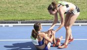 Hamblin y D'Agostino emocionan al estadio olímpico al ayudarse, tras una caída, a terminar la carrera de 5.000