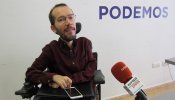 Echenique dice que el "no" de Sánchez a Rajoy es la postura "más valiente" dentro del debate interno del PSOE