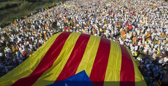 L'independentisme encara la recta final cap al referèndum unilateral amb una mobilització a Barcelona