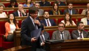 Puigdemont: "La democràcia espanyola ha emmalaltit"