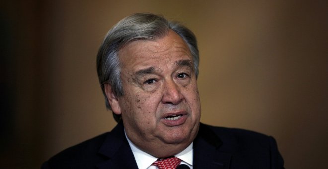 António Guterres: "El punto de no retorno contra la crisis climática se nos echa encima"