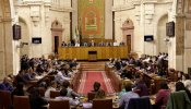 Susana Díaz moviliza a todo el Parlamento contra lo que considera el “último agravio” de ERC a Andalucía