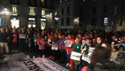 Protesta en Barcelona contra las eléctricas y la Generalitat